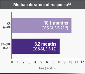 Medium Duration of Response, Graph